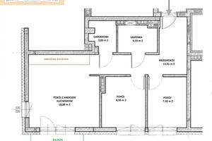 Mieszkanie na sprzedaż 53m2 Warszawa Praga-Południe Roztocka - zdjęcie 2