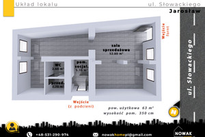 Komercyjne na sprzedaż 73m2 jarosławski Jarosław Słowackiego - zdjęcie 2