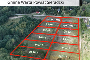 Działka na sprzedaż 1245m2 sieradzki Warta Miedźno - zdjęcie 1