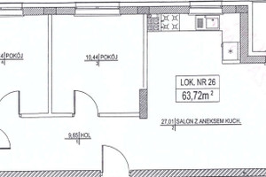 Mieszkanie na sprzedaż 64m2 grodziski Grodzisk Mazowiecki Wioślarska - zdjęcie 2