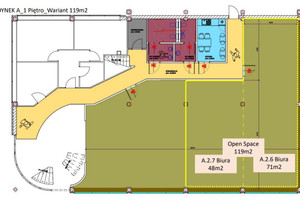 Komercyjne do wynajęcia 49m2 krakowski Zabierzów Balice Krakowska - zdjęcie 3