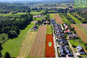 Działka na sprzedaż 1450m2 krakowski Wielka Wieś Giebułtów Działka budowlana ekspozycja na południe - Giebułtów 14, - zdjęcie 1