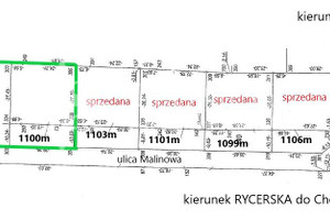 Działka na sprzedaż 1100m2 legionowski Jabłonna Chotomów Malinowa - zdjęcie 2