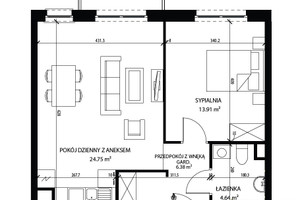 Mieszkanie na sprzedaż 50m2 Kraków Podgórze Zabłocie Romana Kiełkowskiego - zdjęcie 3