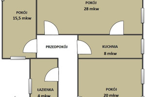 Mieszkanie na sprzedaż 85m2 Wrocław Krzyki Przedmieście Oławskie - zdjęcie 2