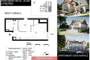 Mieszkanie na sprzedaż 35m2 karkonoski Podgórzyn Miłków - zdjęcie 1