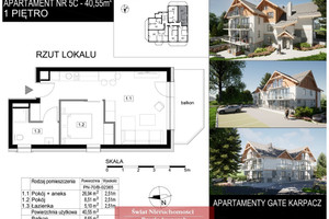 Mieszkanie na sprzedaż 41m2 karkonoski Podgórzyn Miłków - zdjęcie 1