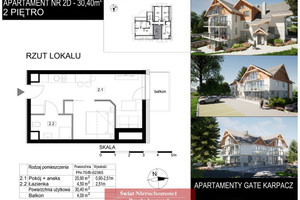 Mieszkanie na sprzedaż 31m2 karkonoski Podgórzyn Miłków - zdjęcie 1