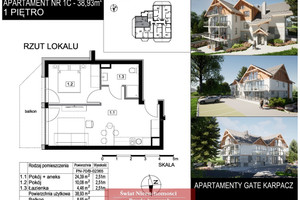 Mieszkanie na sprzedaż 39m2 karkonoski Podgórzyn Miłków - zdjęcie 1