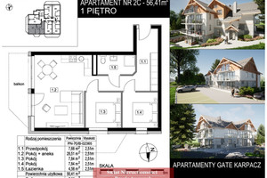 Mieszkanie na sprzedaż 57m2 karkonoski Podgórzyn Miłków - zdjęcie 1