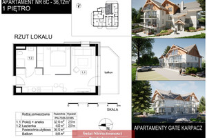 Mieszkanie na sprzedaż 37m2 karkonoski Podgórzyn Miłków - zdjęcie 1