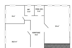 Komercyjne do wynajęcia 75m2 Wrocław Śródmieście Plac Grunwaldzki - zdjęcie 3