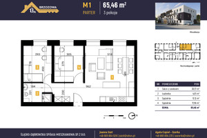 Mieszkanie do wynajęcia 66m2 Katowice Brzozowa  - zdjęcie 3