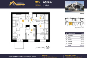 Mieszkanie do wynajęcia 48m2 Katowice Brzozowa  - zdjęcie 3