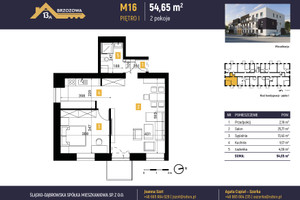 Mieszkanie do wynajęcia 55m2 Katowice Brzozowa  - zdjęcie 3