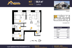 Mieszkanie do wynajęcia 59m2 Katowice Brzozowa  - zdjęcie 3