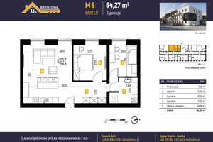 Mieszkanie do wynajęcia 65m2 Katowice Brzozowa  - zdjęcie 2