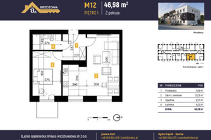 Mieszkanie do wynajęcia 47m2 Katowice Brzozowa  - zdjęcie 3