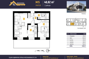 Mieszkanie do wynajęcia 47m2 Katowice Brzozowa  - zdjęcie 3