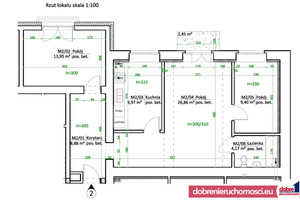 Mieszkanie na sprzedaż 74m2 Bydgoszcz Szwederowo - zdjęcie 2