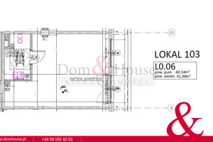 Komercyjne do wynajęcia 41m2 Gdynia Wielki Kack Bieszczadzka - zdjęcie 3