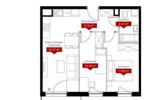 Mieszkanie na sprzedaż 53m2 Poznań Jeżyce Nowe 3 pokojowe + garaż i komórka - zdjęcie 4