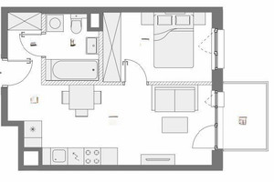 Mieszkanie na sprzedaż 38m2 Warszawa Włochy al. Aleje Jerozolimskie - zdjęcie 3