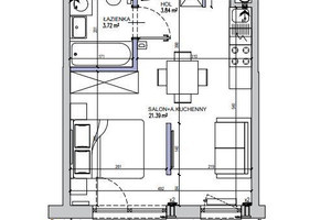 Mieszkanie na sprzedaż 30m2 Warszawa Ursynów Bokserska - zdjęcie 2