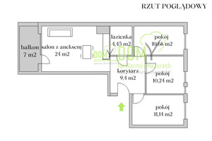 Mieszkanie na sprzedaż 72m2 Olsztyn Nagórki Franciszka Barcza - zdjęcie 3