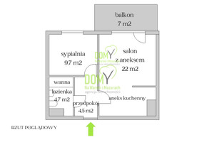 Mieszkanie na sprzedaż 41m2 Olsztyn Jaroty Stanisława Flisa - zdjęcie 3