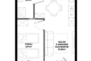 Mieszkanie na sprzedaż 39m2 pucki Władysławowo Jastrzębia Góra Jantarowa - zdjęcie 2