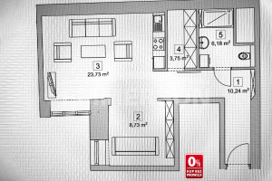 Mieszkanie na sprzedaż 53m2 Warszawa Śródmieście Stanisława Noakowskiego - zdjęcie 1