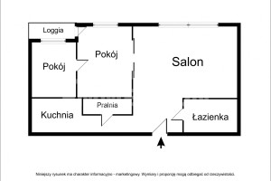 Mieszkanie na sprzedaż 66m2 Warszawa Mokotów Aleja Gen. Władysława Sikorskiego - zdjęcie 2