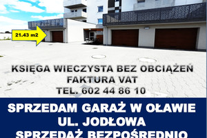 Garaż na sprzedaż 22m2 oławski Oława Jodłowa - zdjęcie 1