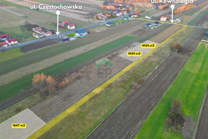 Działka na sprzedaż 1424m2 częstochowski Mstów Mokrzesz - zdjęcie 2