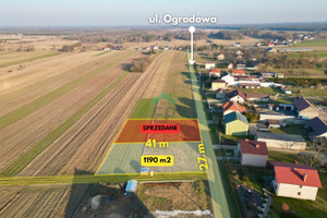 Działka na sprzedaż 1190m2 częstochowski Mstów Kuśmierki - zdjęcie 2