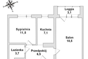 Mieszkanie na sprzedaż 47m2 Warszawa Praga-Południe - zdjęcie 1