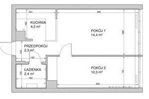 Mieszkanie na sprzedaż 35m2 Warszawa Żoliborz Kajetana Koźmiana - zdjęcie 2