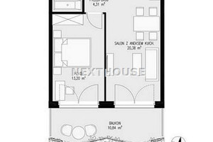 Mieszkanie na sprzedaż 42m2 Katowice - zdjęcie 1