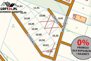 Działka na sprzedaż 1000m2 lubiński Lubin Miroszowice Zimowa - zdjęcie 1