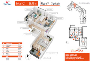 Mieszkanie na sprzedaż 70m2 Kraków Bieżanów-Prokocim Prokocim ul. Erazma Jerzmanowskiego 37 - zdjęcie 2