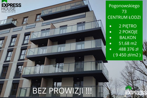 Mieszkanie na sprzedaż 52m2 Łódź Polesie kpt. Stefana Pogonowskiego - zdjęcie 1