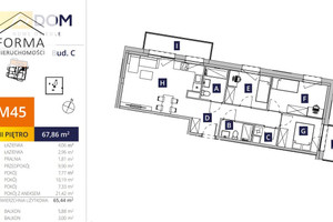 Mieszkanie na sprzedaż 68m2 Bydgoszcz Fordon - zdjęcie 2