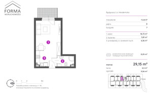 Mieszkanie na sprzedaż 30m2 Bydgoszcz Fordon - zdjęcie 2