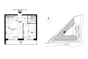 Mieszkanie na sprzedaż 41m2 Wrocław Krzyki - zdjęcie 2