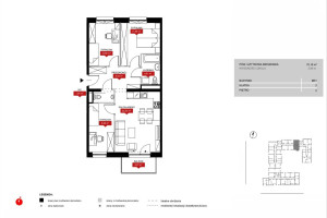 Mieszkanie na sprzedaż 71m2 Wrocław Śródmieście Jedności Narodowej - zdjęcie 2