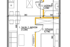 Mieszkanie na sprzedaż 36m2 Kraków Prądnik Biały Pachońskiego - zdjęcie 2