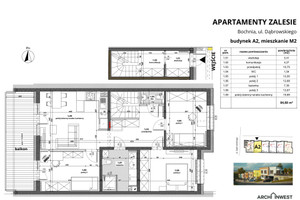 Mieszkanie na sprzedaż 85m2 bocheński Bochnia gen. Henryka Dąbrowskiego - zdjęcie 1