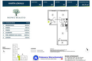 Mieszkanie na sprzedaż 55m2 Słupsk Dywizjonu 303 - zdjęcie 2