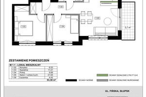 Mieszkanie na sprzedaż 54m2 Słupsk Ryczewo Fińska - zdjęcie 2